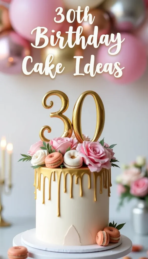 30th Birthday Cake Recipe Ideas