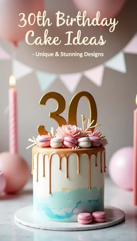30th Birthday Cake Recipe Ideas