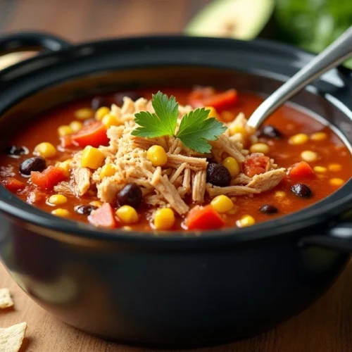 Crockpot Chicken Tortilla Soup: Easy, Flavorful, and Perfect for Meal Prep