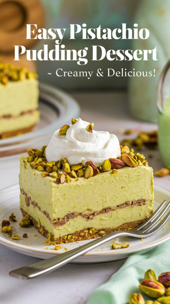 Pistachio Layered Dessert: A No-Bake Delight for Any Occasion