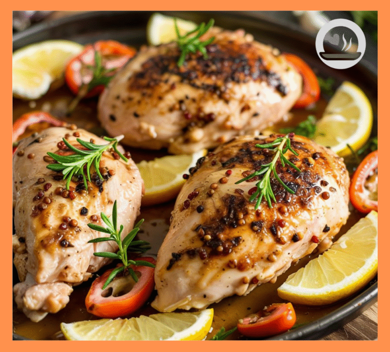 one-Pan Lemon Garlic Chicken