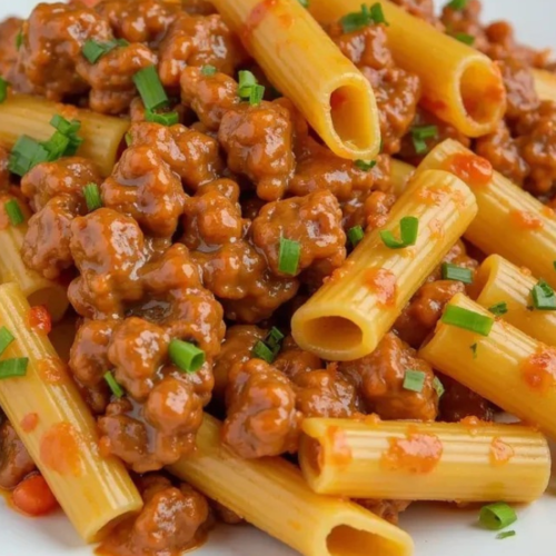 One Pot Cheeseburger Pasta