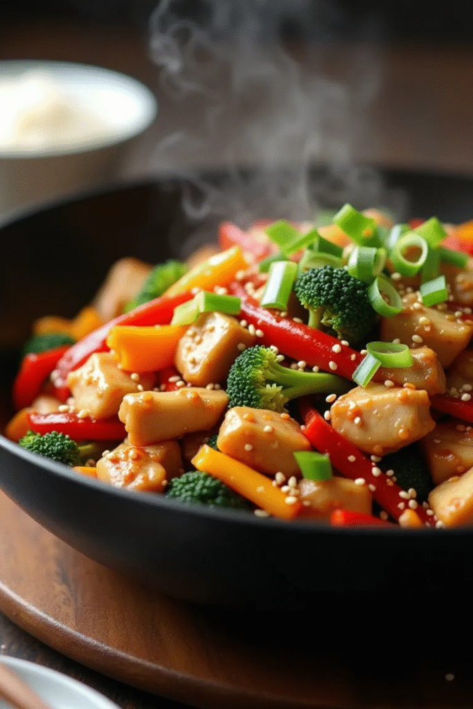 healthy chicken dinner: Quick Chicken Stir-Fry