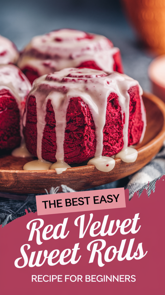 The Best Easy Red Velvet Sweet Rolls Recipe for Beginners