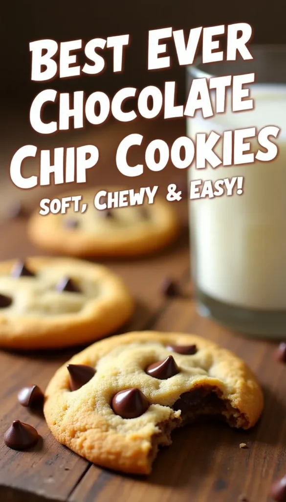Best Ever Chocolate Chip Cookies – Soft, Chewy & Easy!