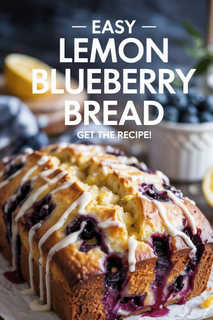 Easy Lemon Blueberry Bread Recipe: Sweet, Tangy, and Oh-So-Good!