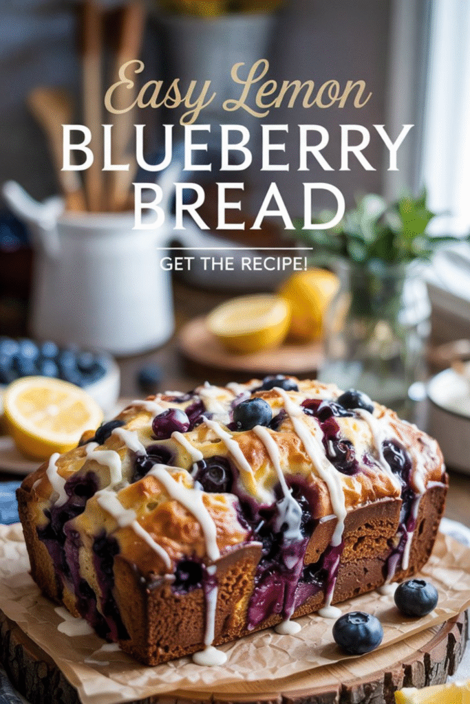 Easy Lemon Blueberry Bread Recipe: Sweet, Tangy, and Oh-So-Good!