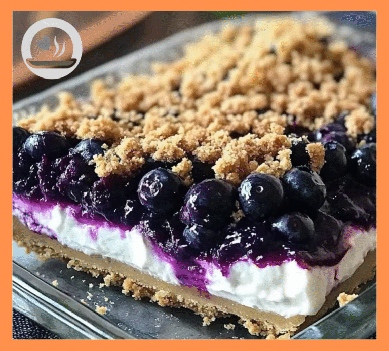 Blueberry Cottage Cheese Breakfast Bake