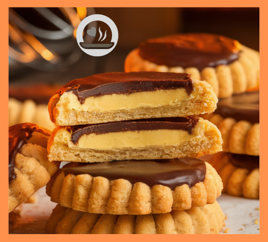 Boston Cream Pie Cookies
