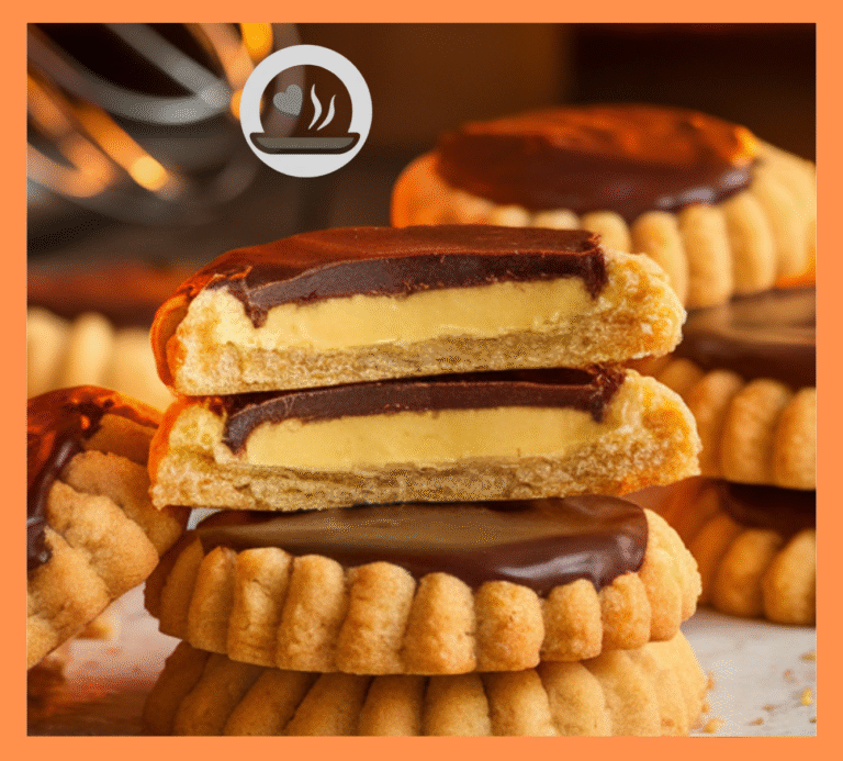 Boston Cream Pie Cookies
