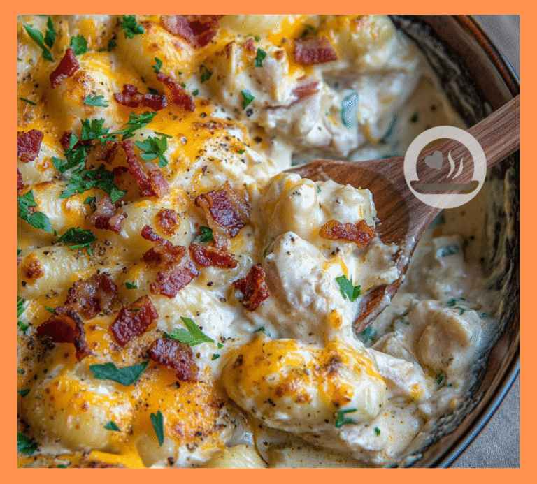 Creamy Crack Chicken Gnocchi