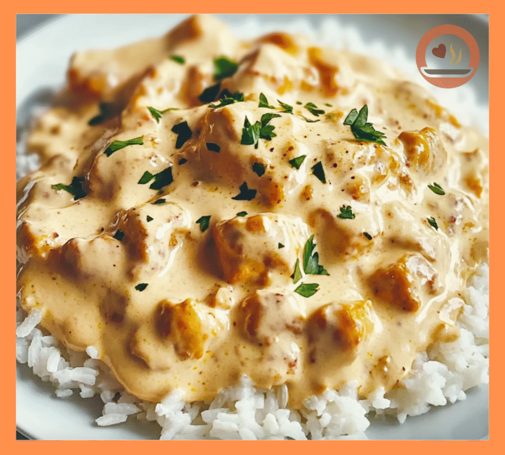 Creamy Smothered Chicken and Rice