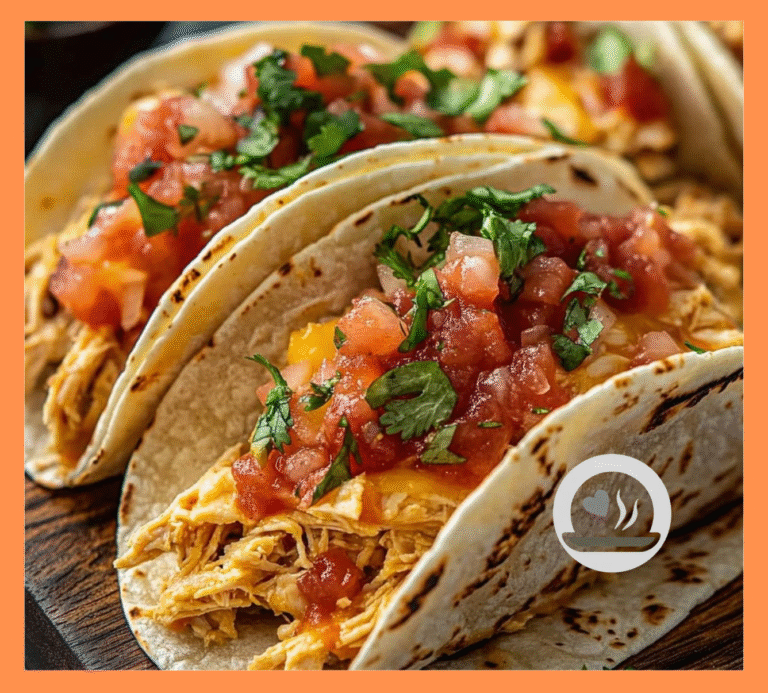 Easy Slow Cooker Chicken Tacos
