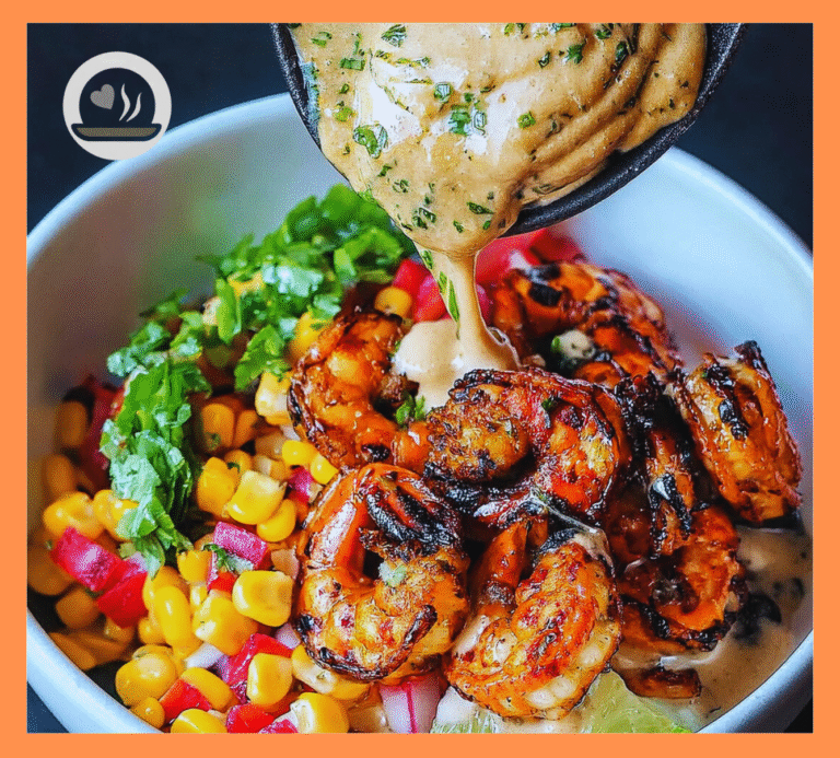 Grilled Shrimp Bowl with Avocado