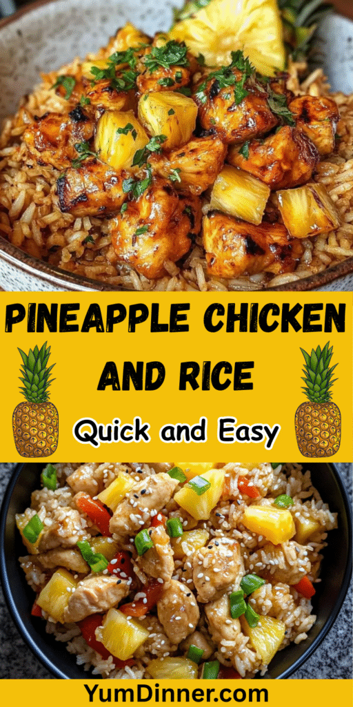 Pineapple Chicken and Rice