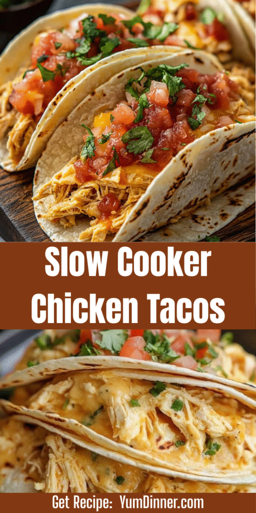 Slow Cooker Chicken Tacos