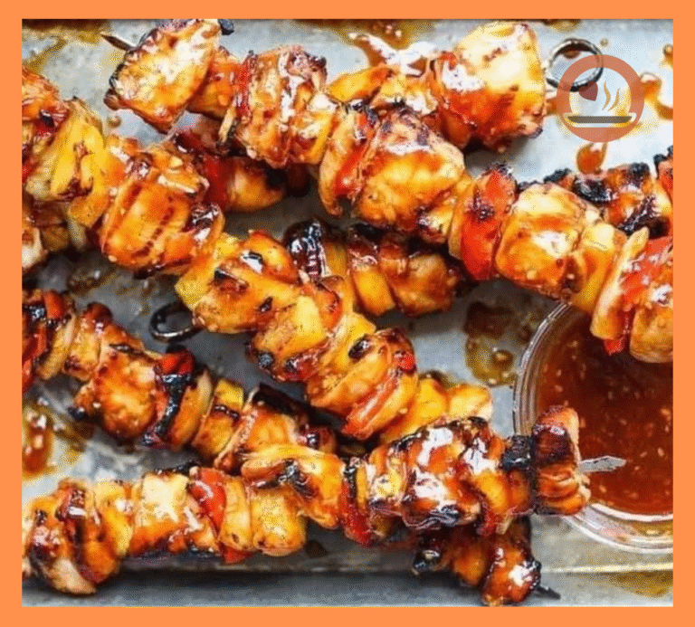 BBQ Pineapple Chicken Kabobs (Sweet, Smoky & Summer-Ready!)