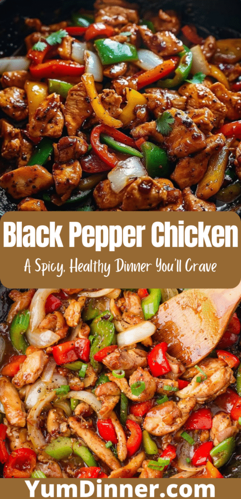 Black pepper chicken