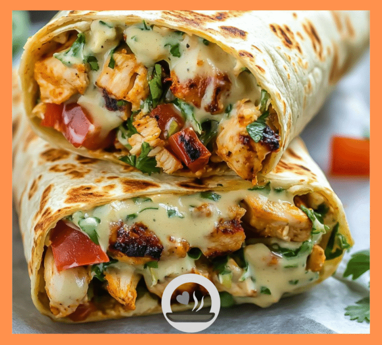 Chipotle Ranch Grilled Chicken Burrito