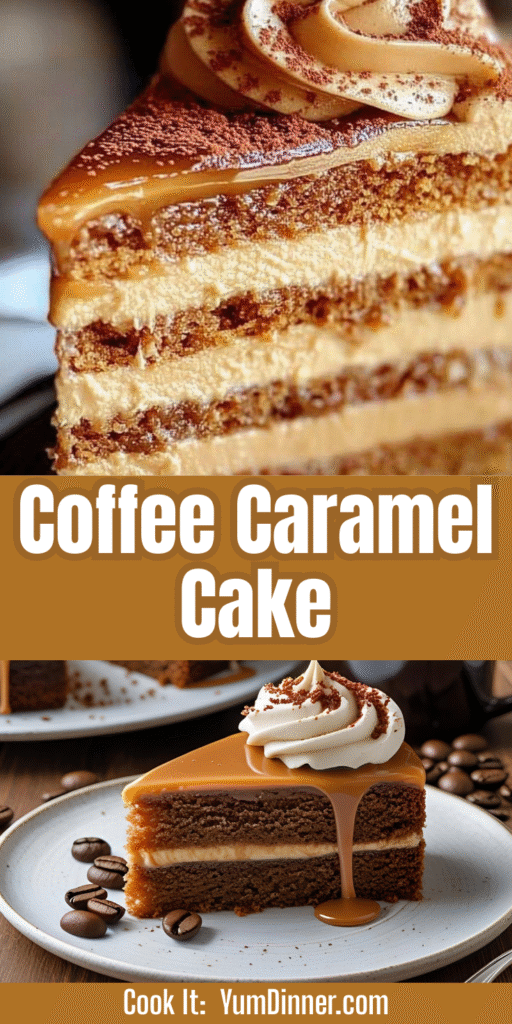 Coffee Caramel Cake