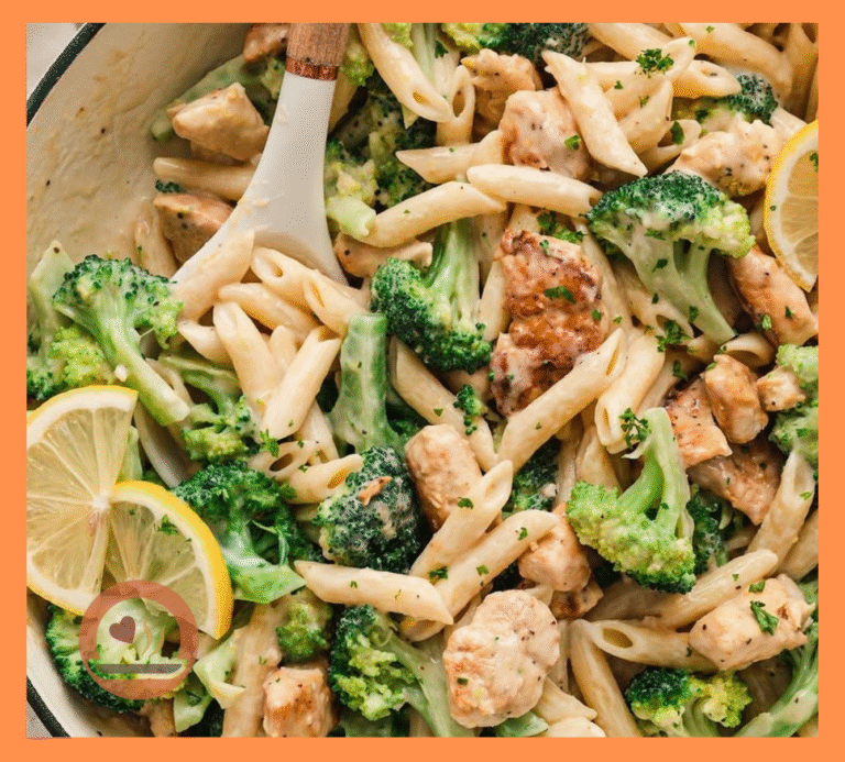 Creamy Broccoli and Chicken Penne