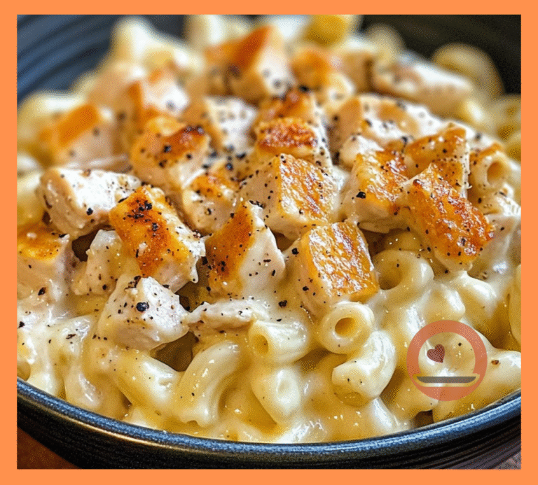Creamy Honey Pepper Chicken Mac and Cheese