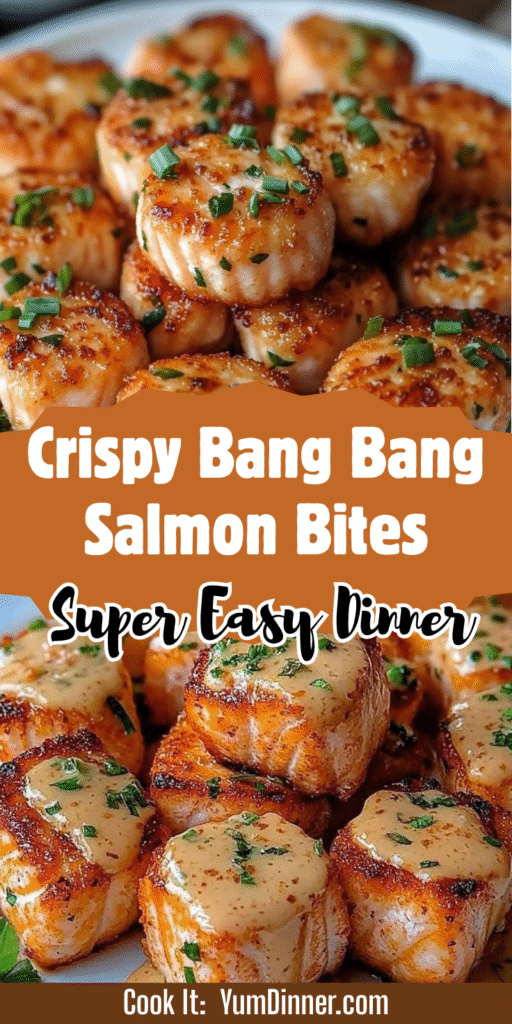 Crispy Bang Bang Salmon Bites