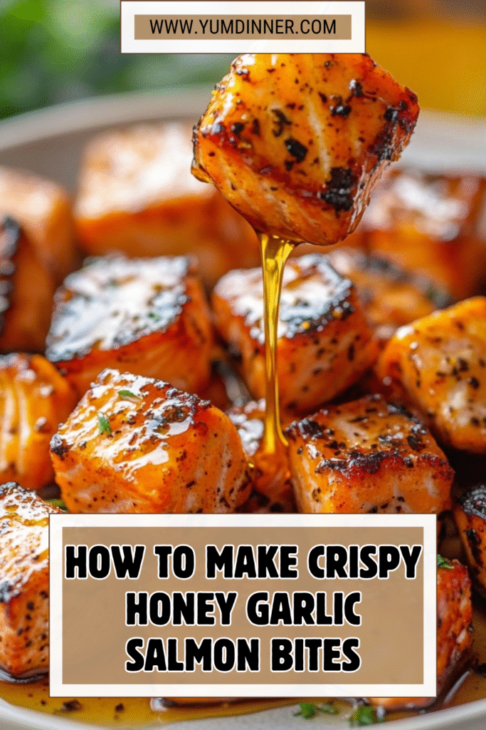 How to Make Crispy Honey Garlic Salmon Bites