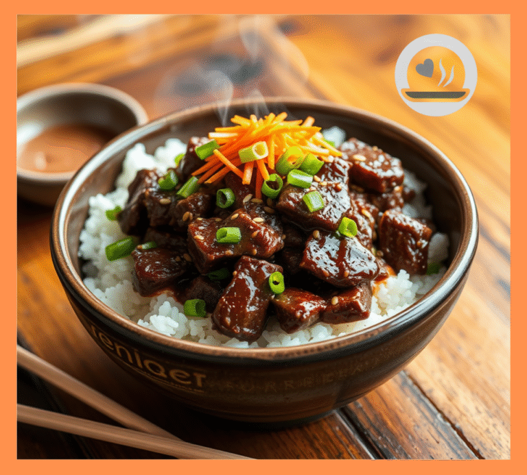 Easy Korean Ground Beef Bowl Recipe