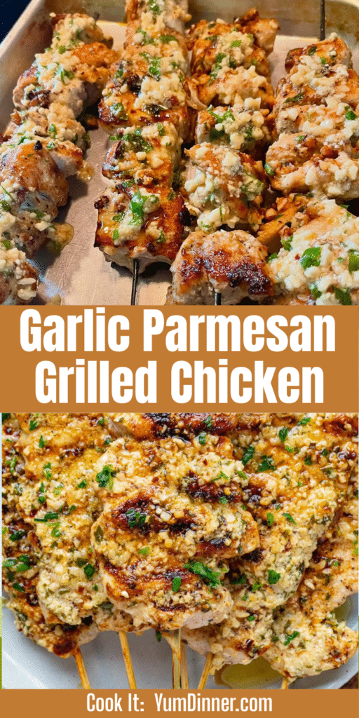 Garlic Parmesan Grilled Chicken
