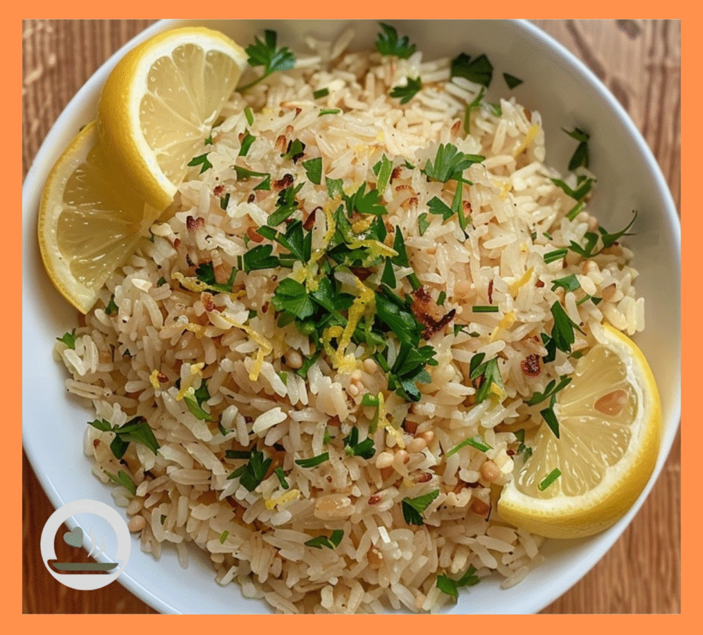 Greek Lemon Rice Recipe