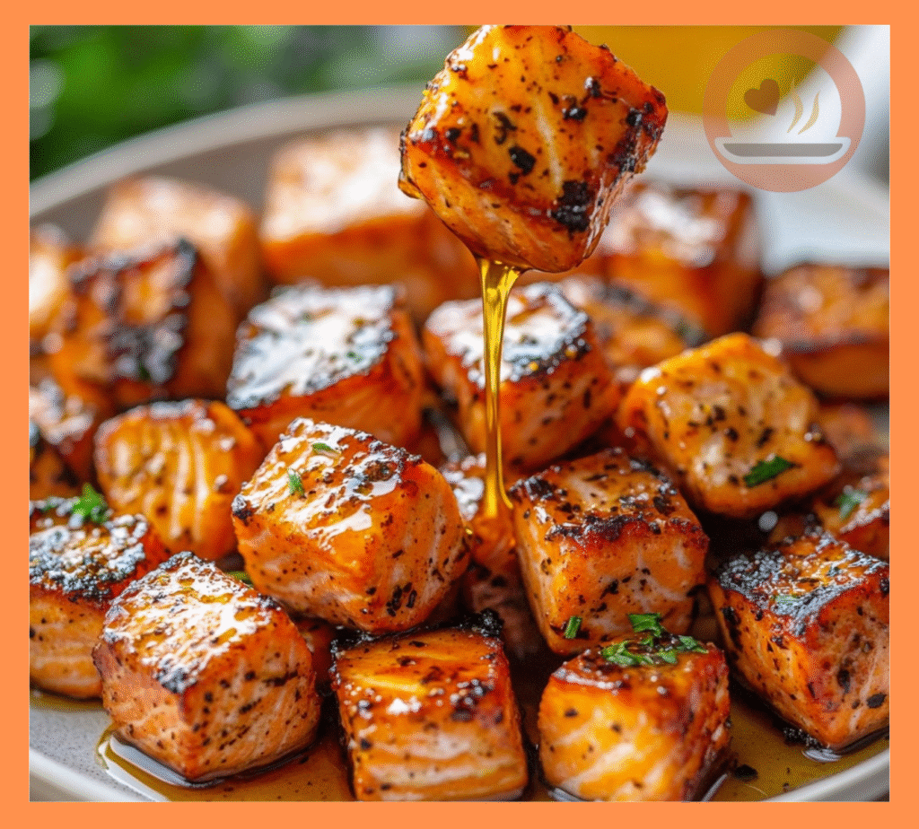 How to Make Crispy Honey Garlic Salmon Bites