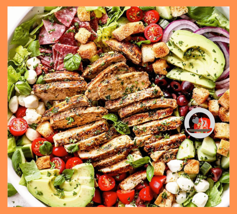 Mediterranean Chicken Pasta Salad