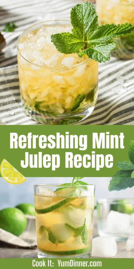 Refreshing Mint Julep Recipe (Non-Alcoholic & Family-Friendly)