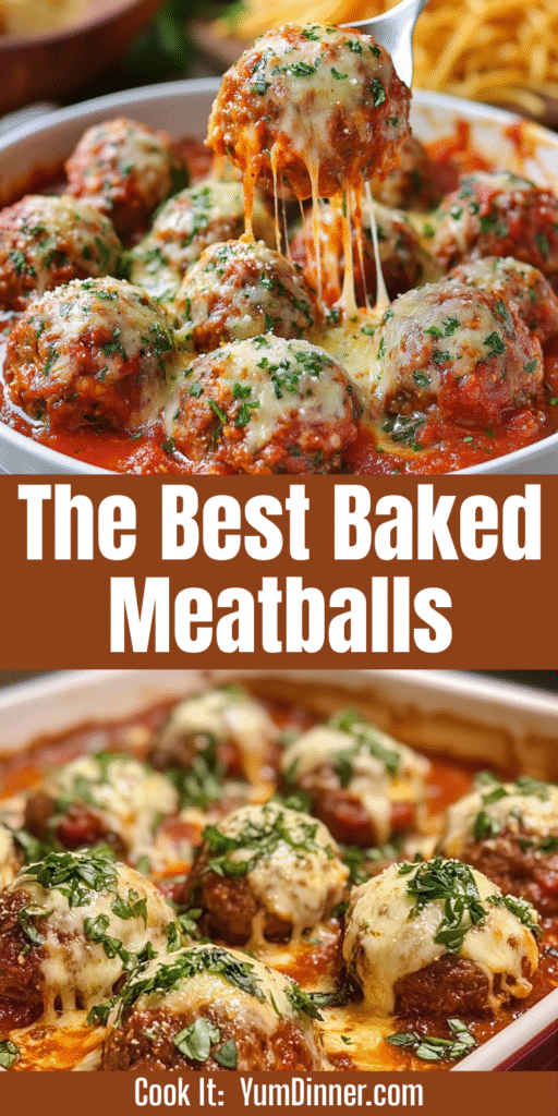 The Best Baked Meatballs