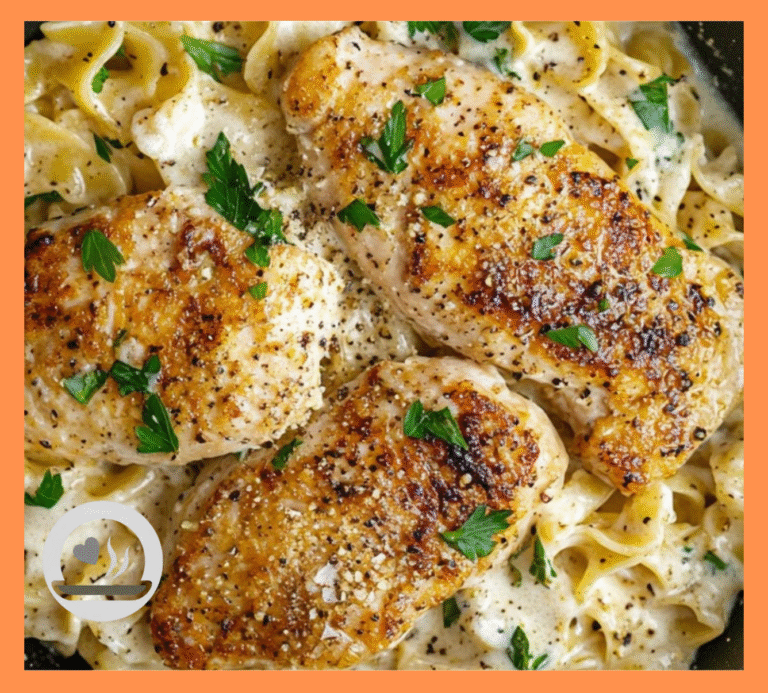 Yummy Chicken and Buttered Noodles