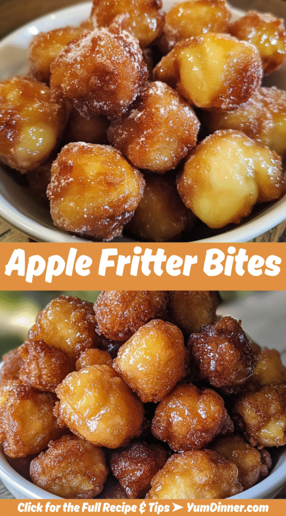 Apple Fritter Bites