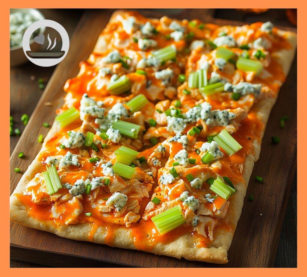 Buffalo Chicken Flatbread