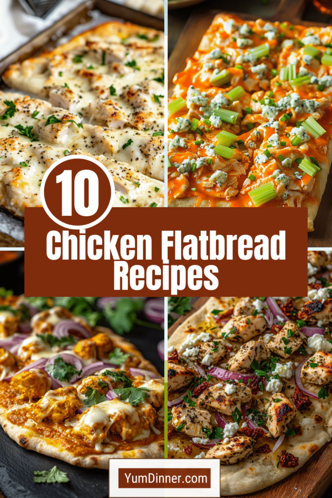 Chicken Flatbread Recipes