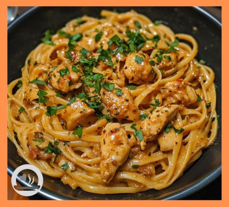 Looking for a simple dinner? Make Cowboy Butter Chicken Linguine! It's quick, tasty, and everyone will love it.