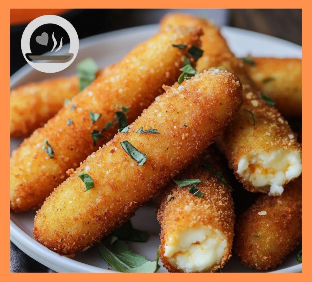 Crispy Mozzarella Sticks Recipe