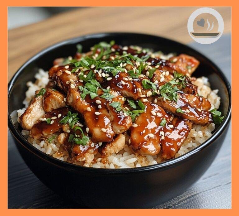 Easy Honey BBQ Chicken Rice