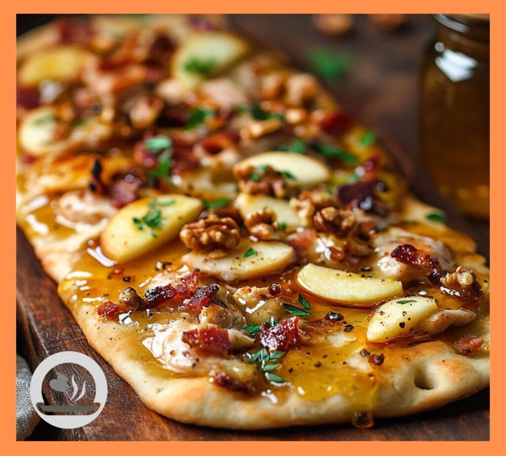 Honey Mustard Chicken Flatbread