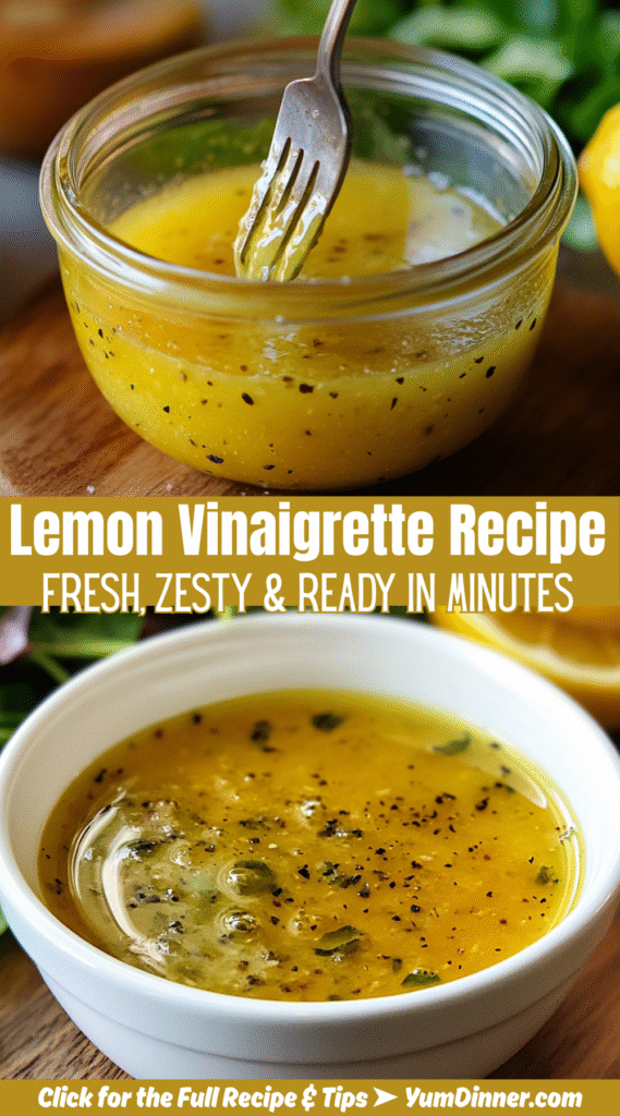 Lemon Vinaigrette Recipe
