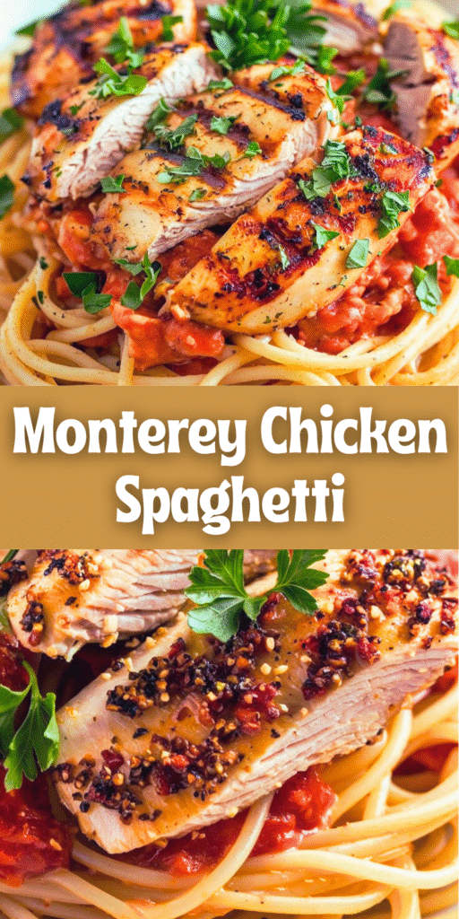 Monterey Chicken Spaghetti