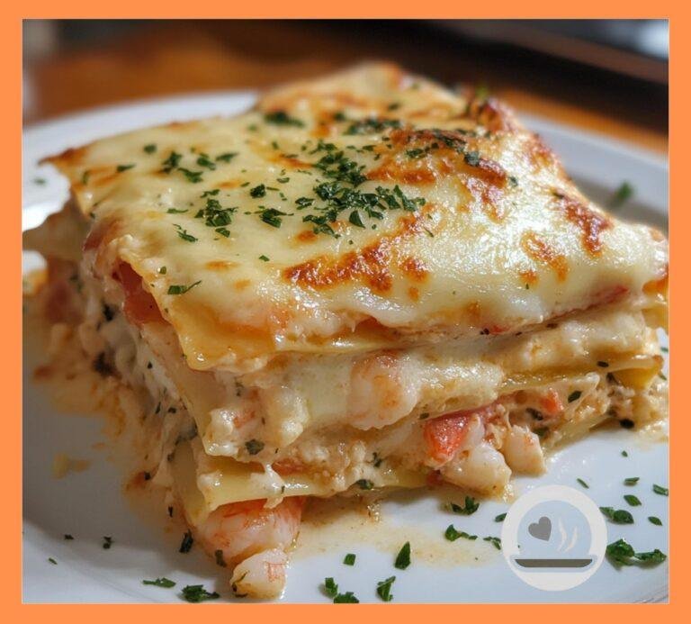 Seafood Lasagna with Lobster and Shrimp
