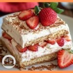 Strawberry Icebox Cake {No Bake}