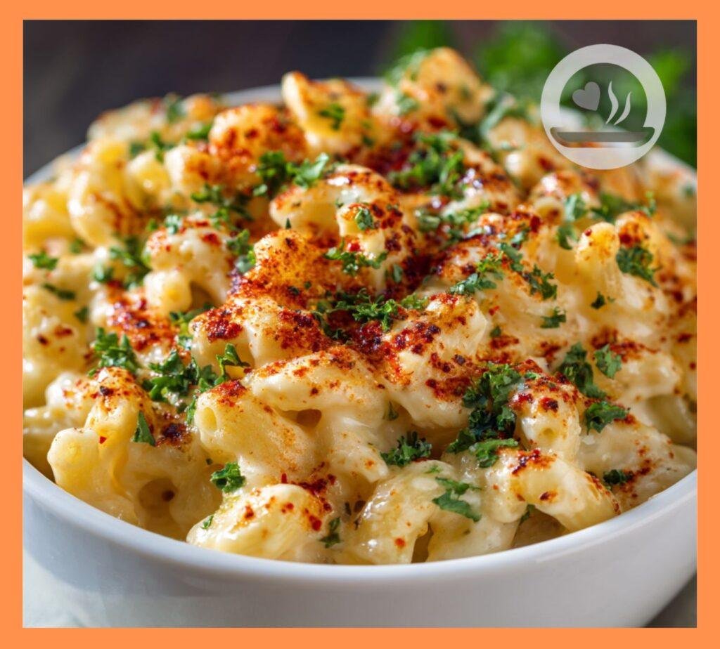 Creamy Deviled Egg Macaroni Salad