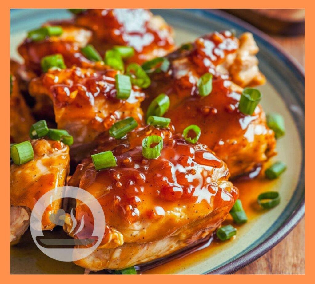 Honey Garlic Glazed Chicken