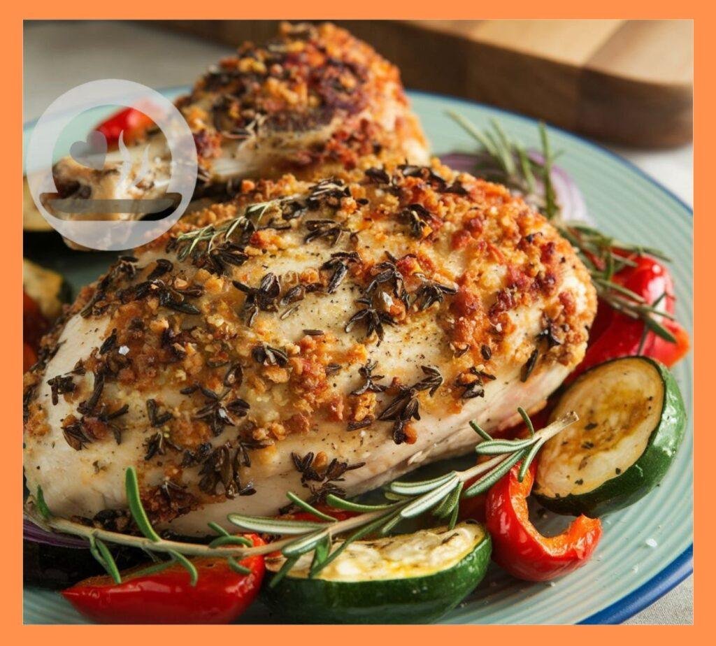 Mediterranean Herb Crusted Chicken